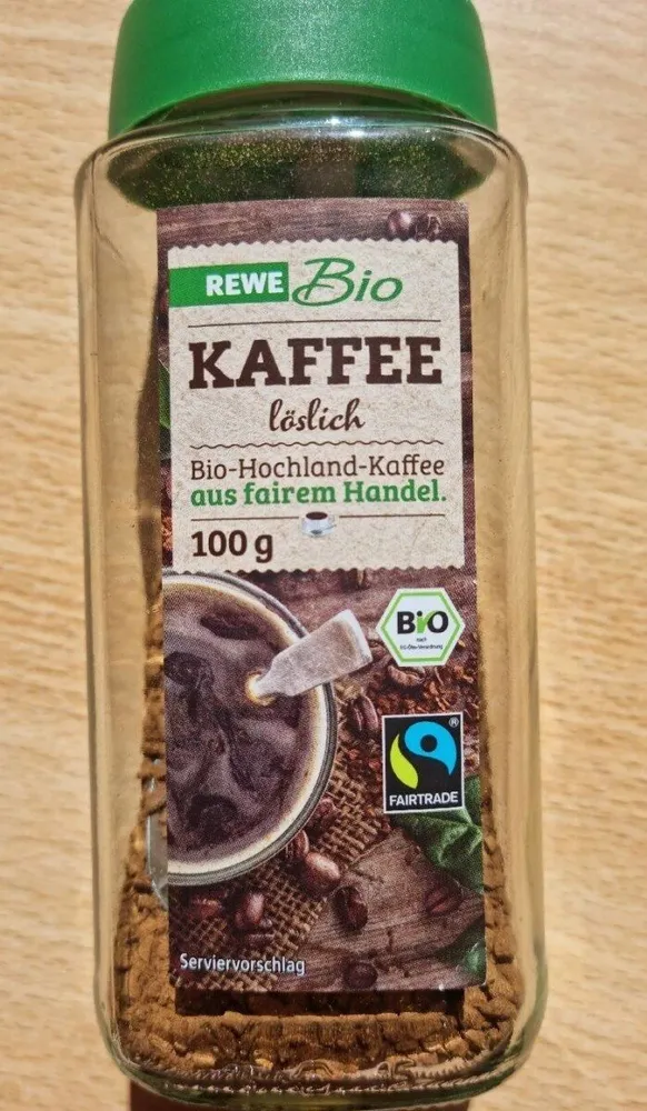 Kaffee löslich