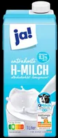 entrahmte H-MILCH höchstens 0,3% FETT