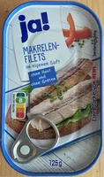 Makrelen-Filets im eigenen Saft