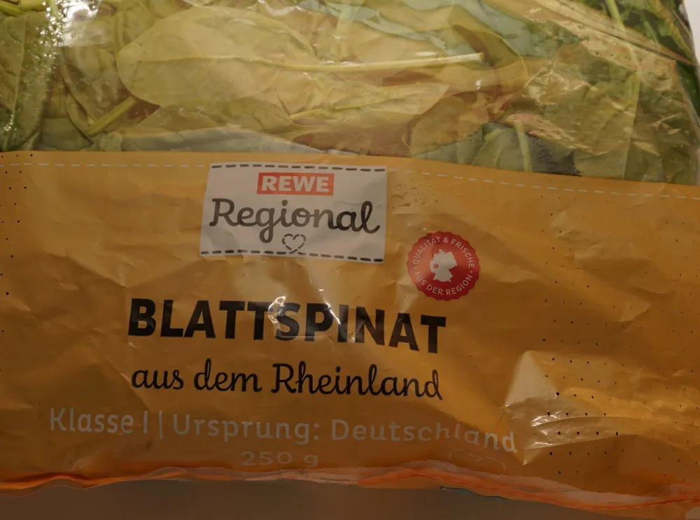 Blattspinat aus dem Rheinland