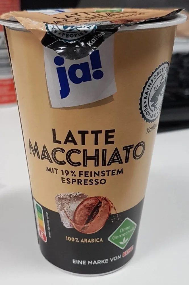 Latte Macchiato mit 19% feinstem Espresso
