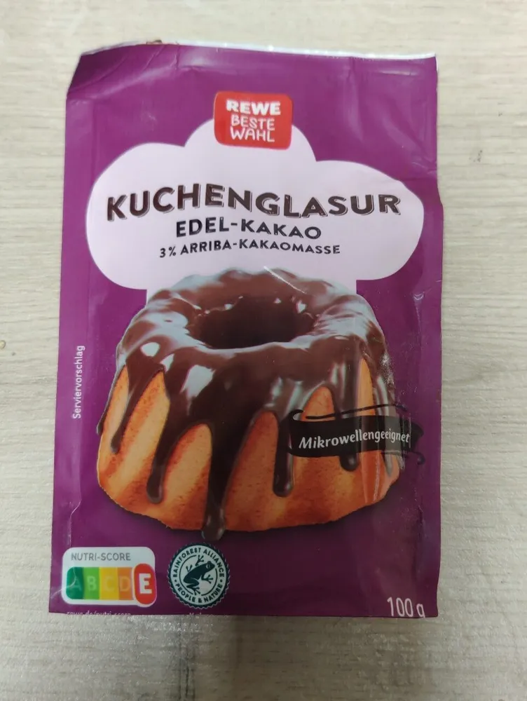 Kuchenglasur Edel Kakao