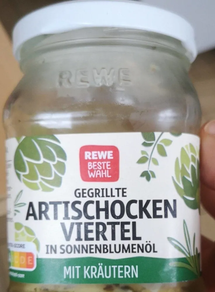 Gegrillte Artischockenviertel
