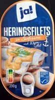 Heringsfilets in Senfcreme nach Dijon-Art
