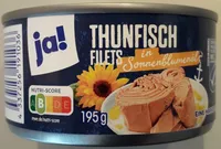 Thunfisch Filets in Sonnenblumenöl