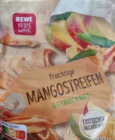 Fruchtige Mangostreifen getrocknet