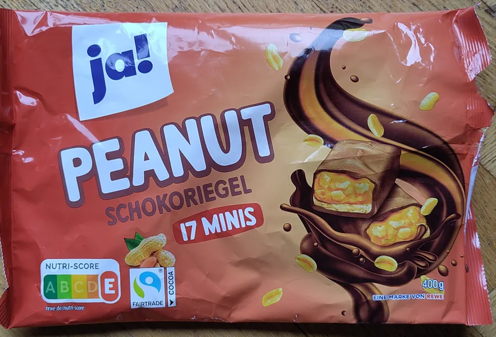 Peanut Schokoriegel