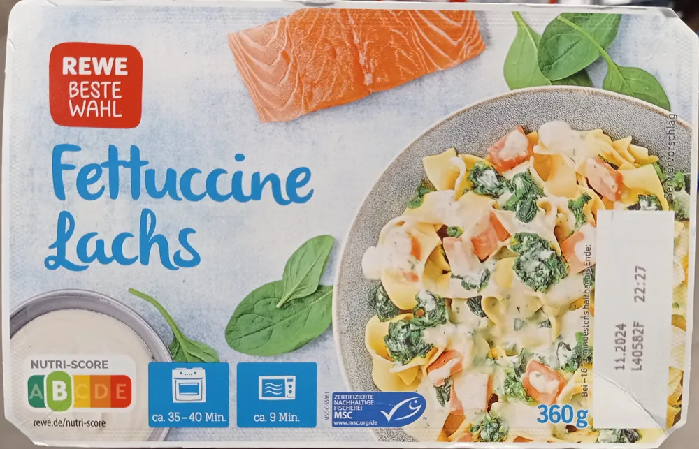 Fettucine Lachs