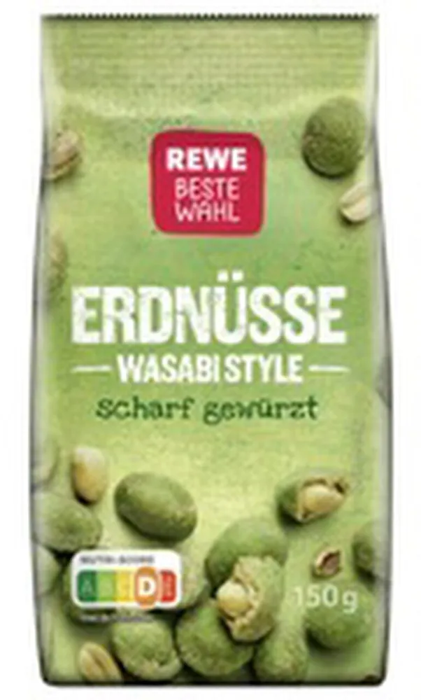 Nüsse - Erdnüsse Wasabi Style