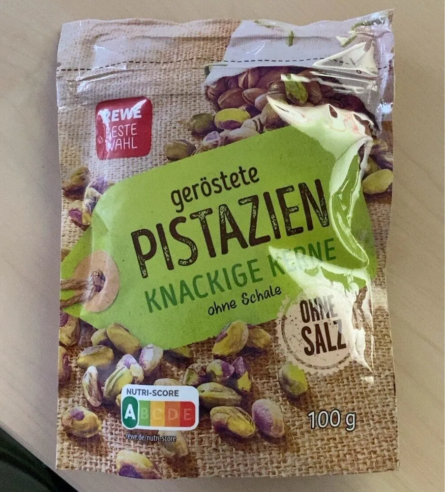 geröstete Pistazien