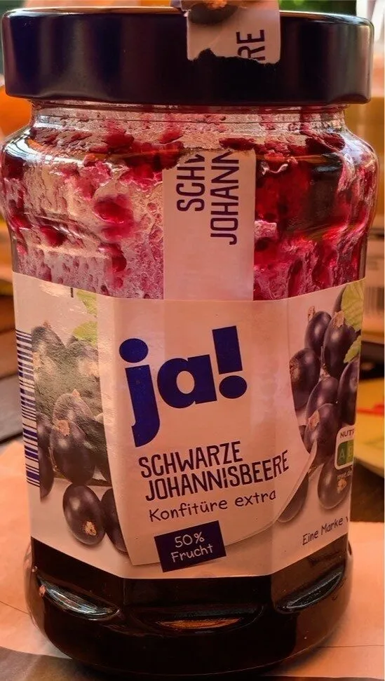 Konfitüre Schwarze Johannisbeere