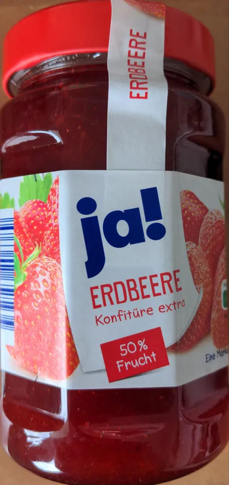Erdbeere Konfitüre extra