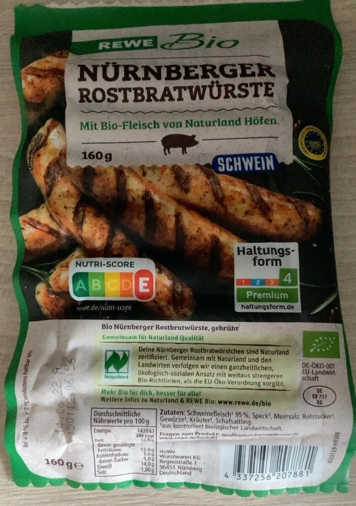 Nürnberger Bratwürste