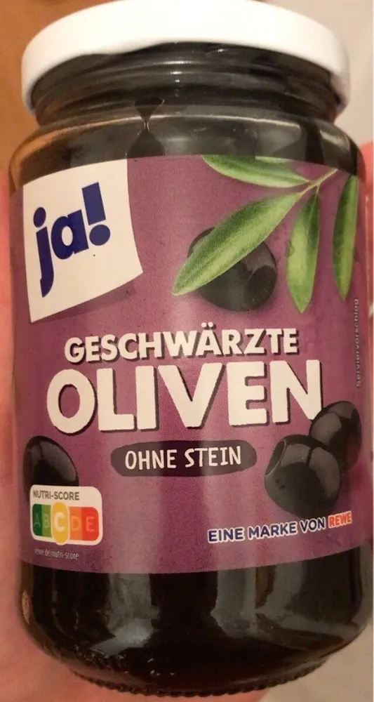 schwarze Oliven