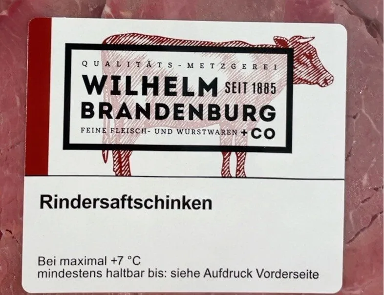 Rindersaftschinken