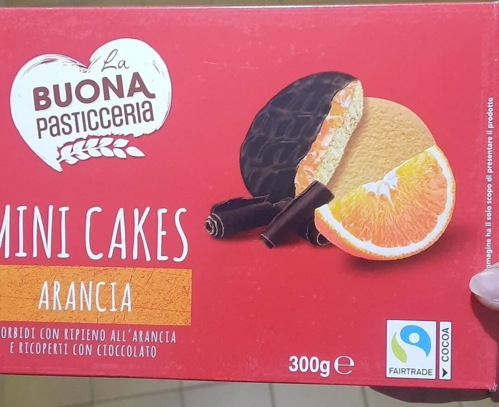 Mini cakes arancia