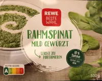 Rahmspinat mild gewürzt