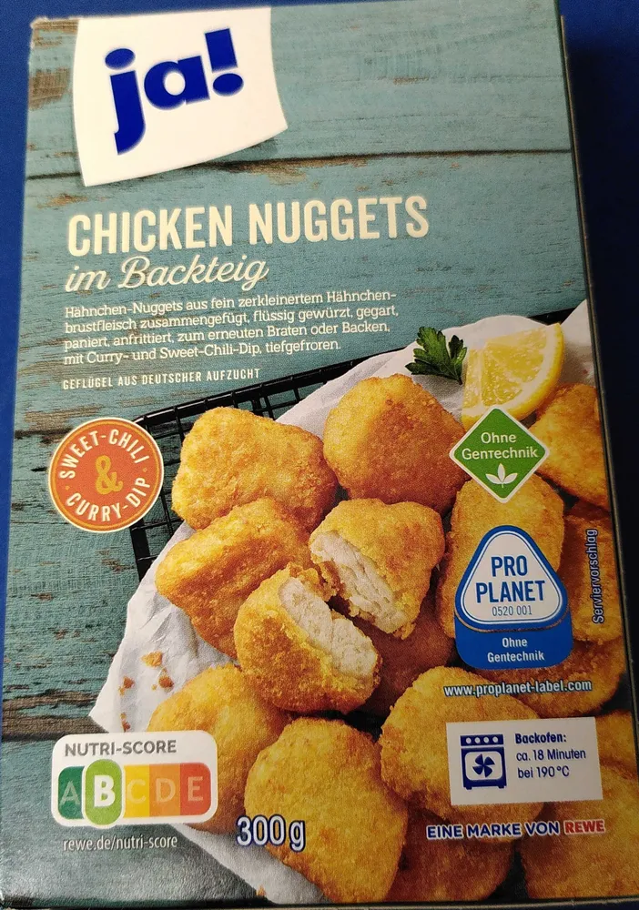 Chicken Nuggets im Backteig
