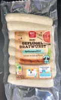Mini geflügel bratwurst