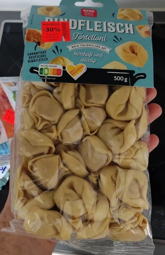 Tortelloni Rindfleisch