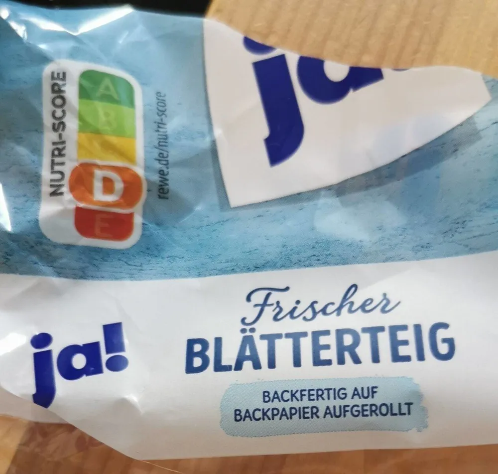 Frischer Blätterteig