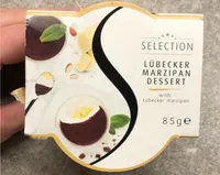 Lubecker marzipan dessert