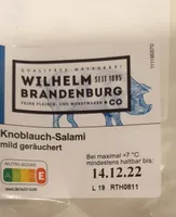 Knoblauch-Salami