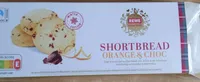 Shortbread orange and choc