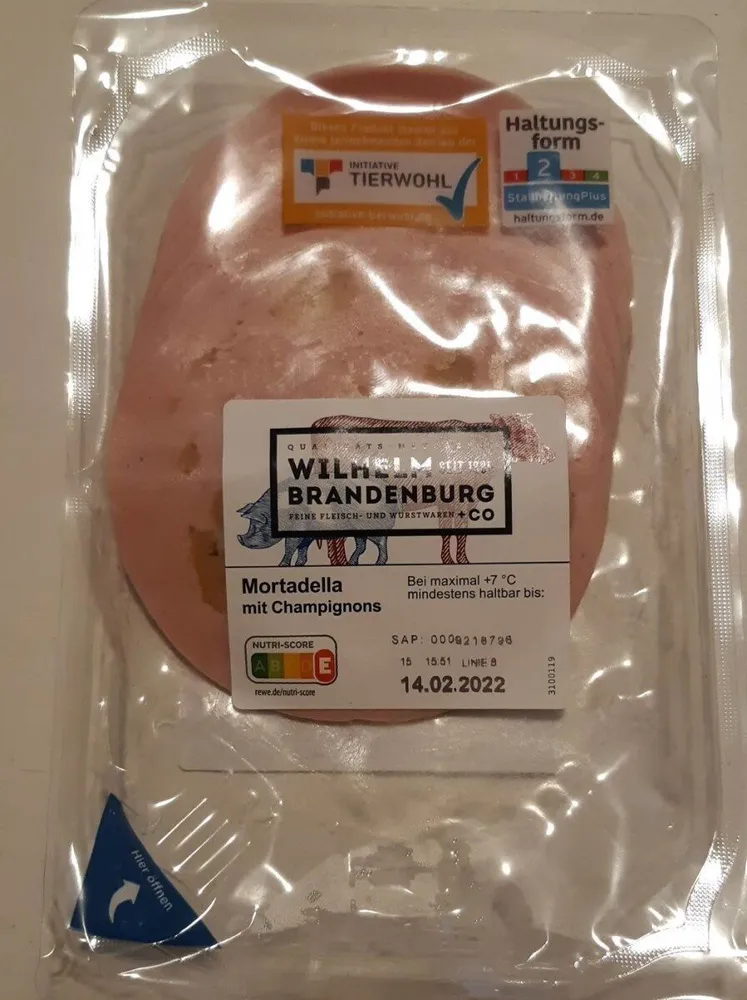 Mortadella mit Champignons