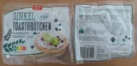 Dinkel Toastbrötchen
