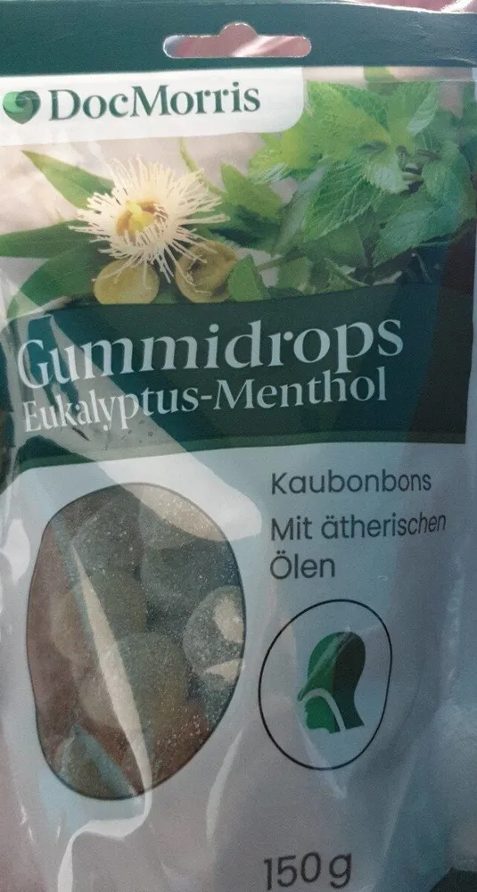 Gummidrops, Eukalyptus-Mentol