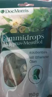 Gummidrops, Eukalyptus-Mentol