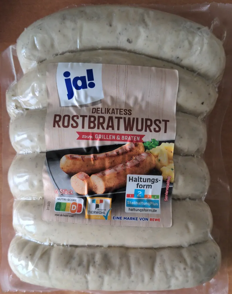 Delikatess Rostbratwurst