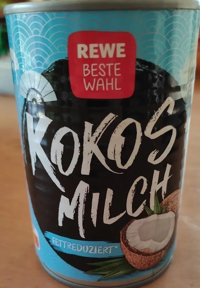 Kokos Milch fettreduziert