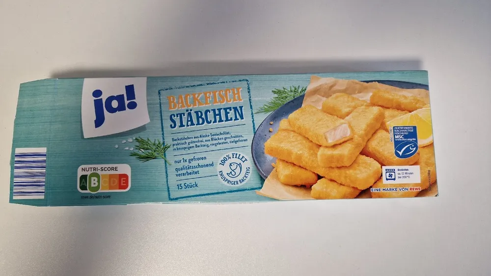 Backfischstäbchen