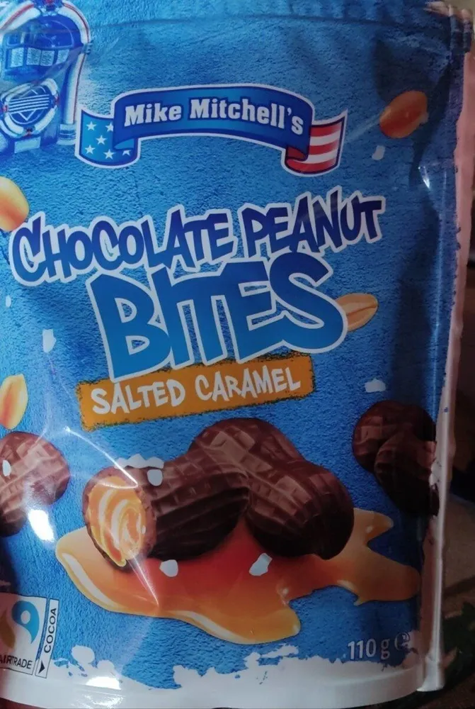 Chocolate peanut bites salted caramel