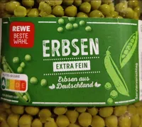 Erbsen extra fein