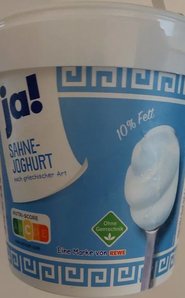 Sahne-Joghurt nach griechischer Art