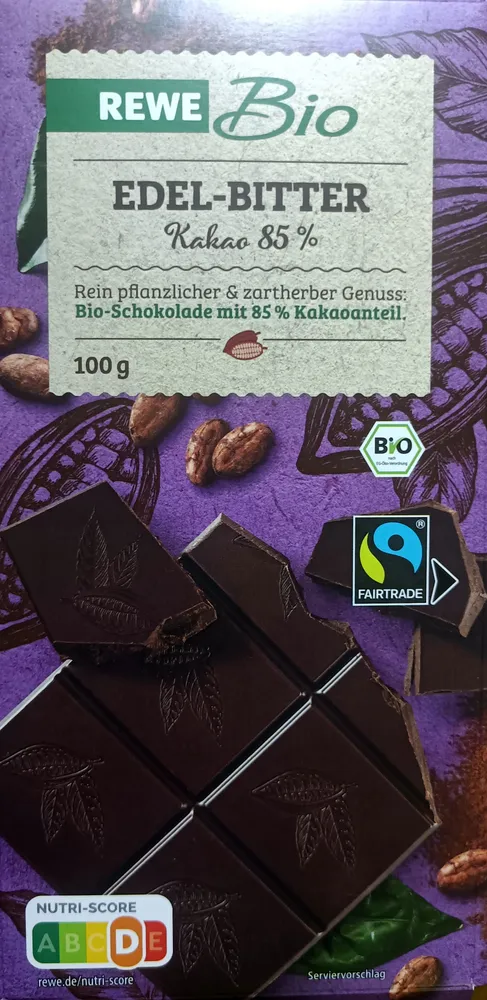 Edel-Bitter Kakao 85 %