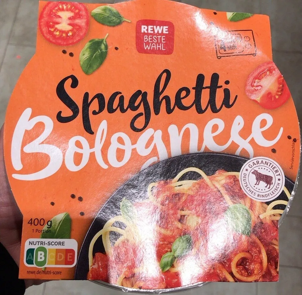 Spaghetti bolognese