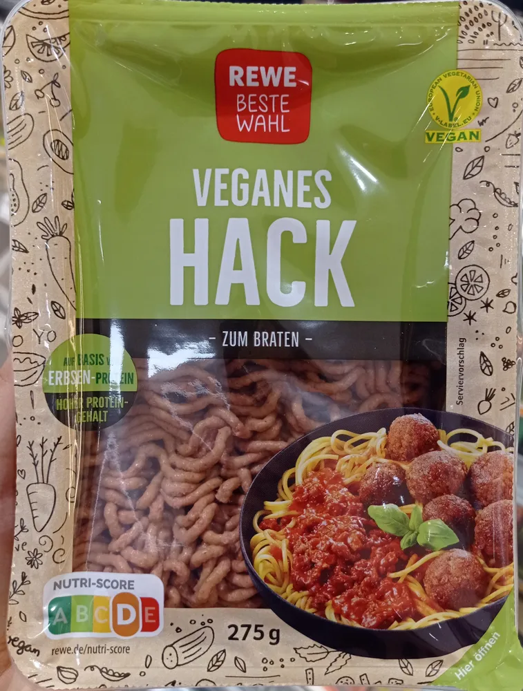 Veganes Hack zum Braten