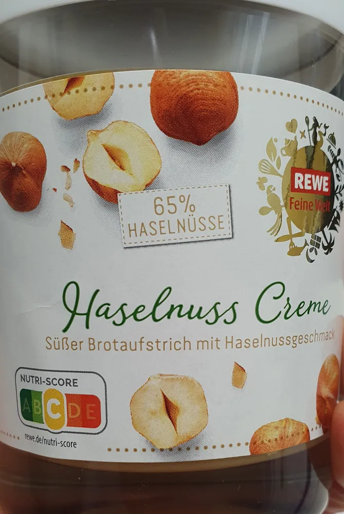 Haselnuss Creme RFW