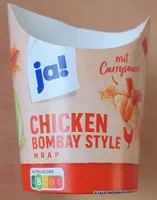 Chicken Bombay Stlye Wrap