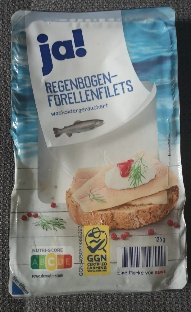 Regenbogen Forellenfilets