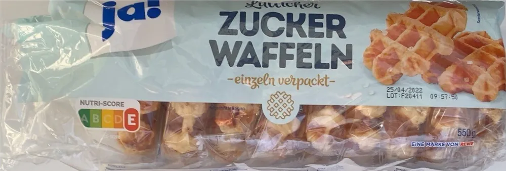 Lütticher Zuckerwaffeln