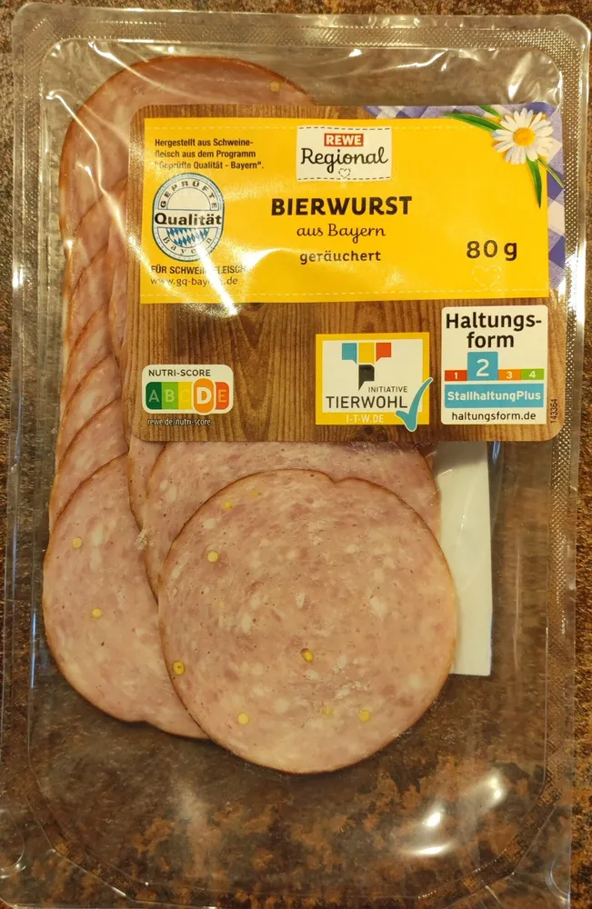 Bierwurst aus Bayern