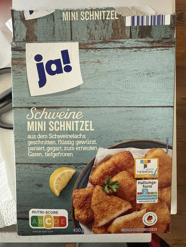 Schweine Mini Schnitzel
