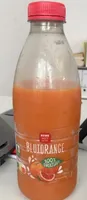 Blutorange mit Fruchtfleisch