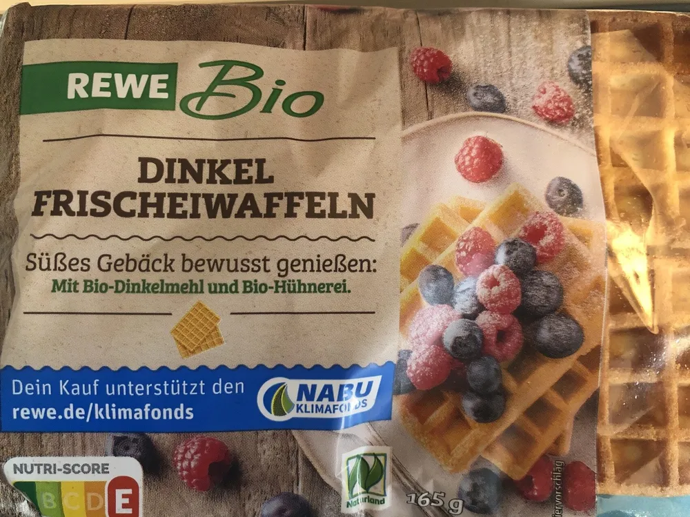 Dinkel Frischeiwaffeln