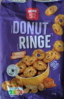 Donut Ringe Erdnuss Karamell